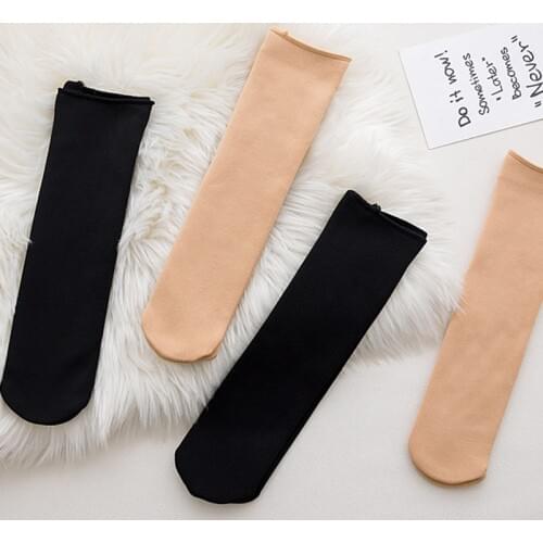 Funklouz Winter Warmer Women Thicken Thermal Wool Cashmere Snow Socks Seamless Velvet Boots Floor Sleeping Socks for Men