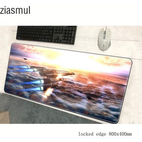 Mass effect padmouse 800x400x3mm gaming mousepad game present mouse pad gamer computer desk gel mat notbook mousemat pc