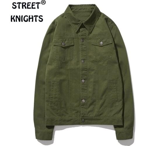 2021 New Mens Jacket Spring Autumn Windshield Slim Jacket Solid Color Cotton Fabrics All-Match 2Xl Mens Jacket Tops