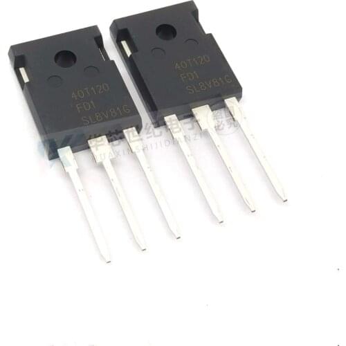 100% nuevo 5 pcs/lote MOSFET SGT40T120FD1P7 SGT40T120 SGT40T120FD1 40A1200V TO-3P Transistor original