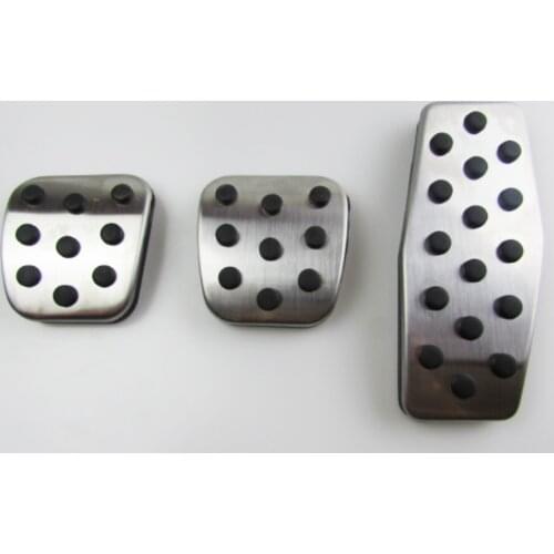 Stainless Steel Foot Pedal Rest Fuel Cover For Buick Encore Lacrosse Regal Verano Excelle For Chevrolet Cruze Explorers