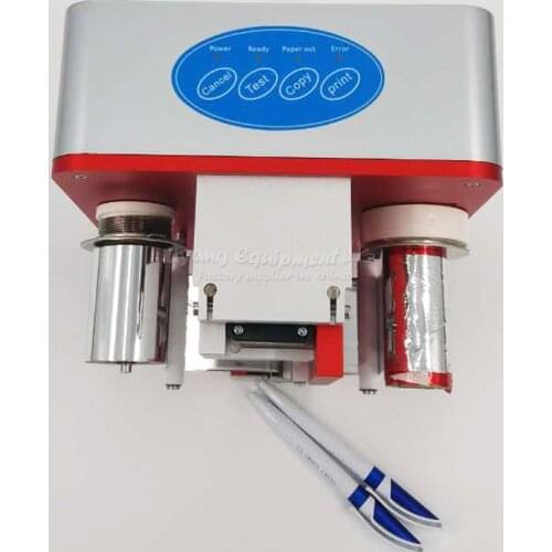 LY 66A professional cylinder foil press digital hot foil stamping printer machine