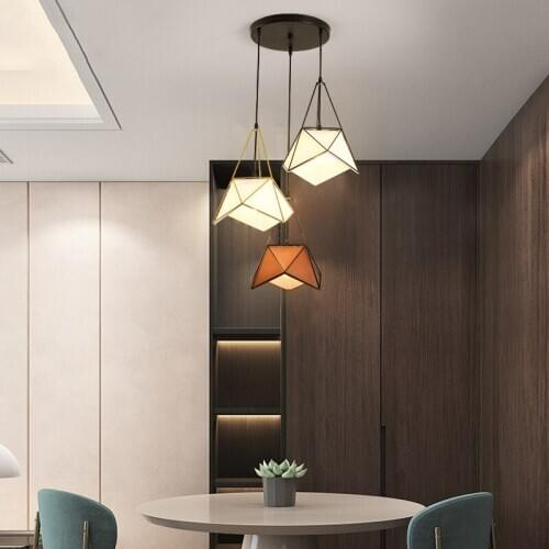 Modern Nordic pendant lights E27 LED industrial loft hanging lamps with 3 styles for living room hotel restaurant bedroom lobby
