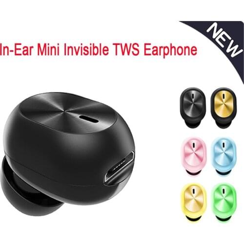 TWS Wireless Headphone with Mic F911 Bluetooth-compatible Earphone Stereo Sports Headset 3D Touch Control Earbuds for Smartphone