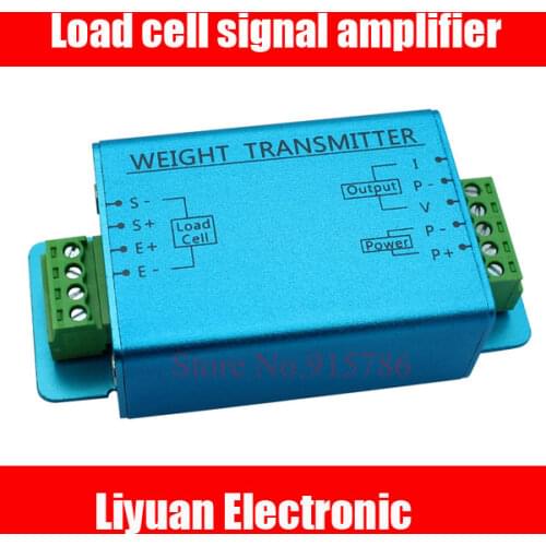 4-20mA high accuracy Load cell /0-5V Pressure Amplifier Transmitter/Tension Force Amplifier 0-10V