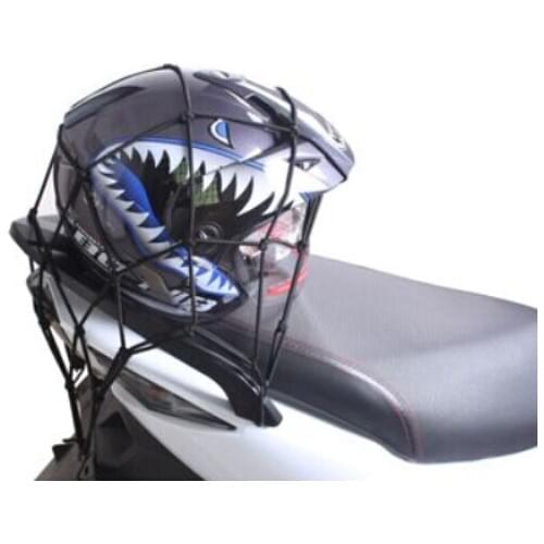 Tuning Parts Motorcycle Helmet Tank Mesh Large Network Decorative Network Tailstock Net Luggage Net Bag