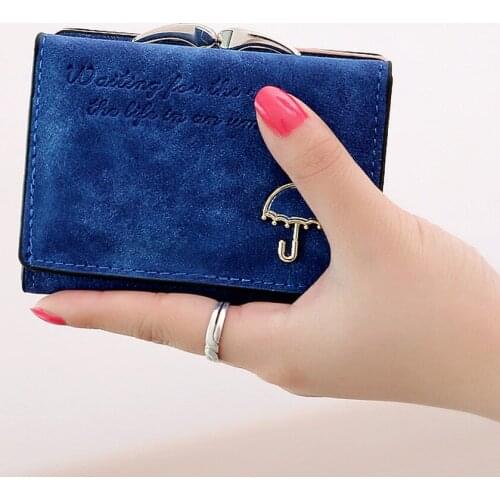 Women Wallet Small Cute Wallet Women Short Leather 3 Fold Women Wallets Coin Purses Portefeuille Female Card Holder Clutch
