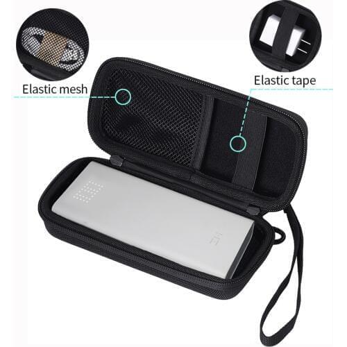 2019 Newest Hard EVA Cover Case for ZMI Power Bank 20000 20000mAh QB821 Cover Portable External Battery Phone PowerBank Bags