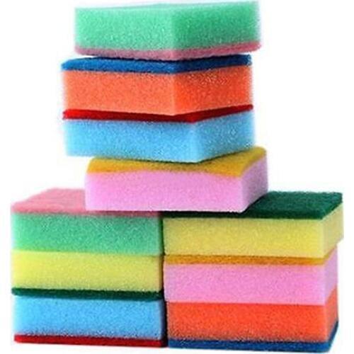10Pcs Detergent Free Cleaning Sponges Kitchen Bathroom Tools Magic Sponges Eraser Cleaner Cleaning Sponges Accessories