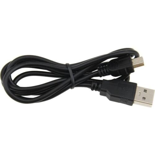 200pcs USB Type A to Mini USB Data Sync Cable 5 Pin B Male to Male Charge Charging Cord Line