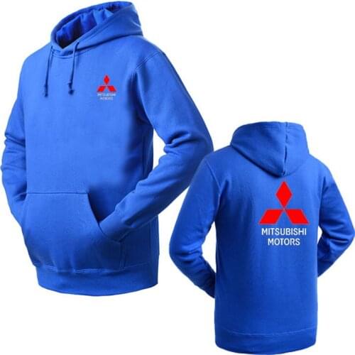 2021 Brand Clothing Mitsubishi logo Fashion pullover Hoodie New Casual Men Hoodies Sweatshirts Printed Pullover Hoodie Cotton