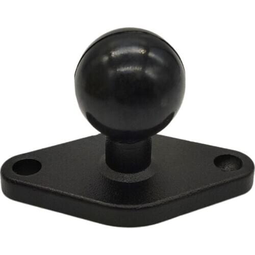 360 degree rotary anti-shock Aluminum Motorcycle Fixing Stand Plate Rubber Ball Head RAM Mount for Phone GPS