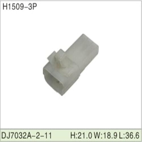 Free shipping 500pcs DJ7032A-2-11 2mm 3Pin AMP Car Electrical Wire Connectors for AUdi,VW，BMW，Honda，Toyota，Ford，Mitsubishi