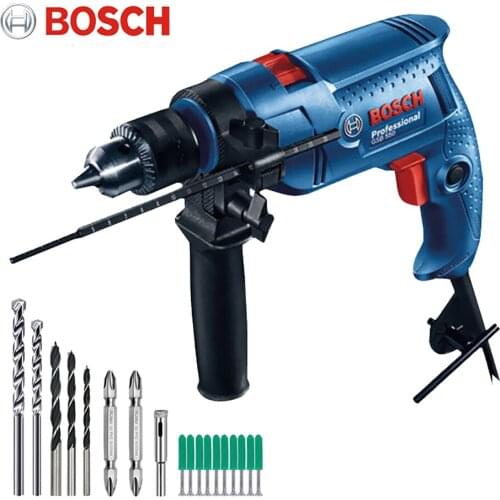 Bosch high quality electric drill household impact drill GSB550 multifunction electric screwdriver manual drill DIY power tool