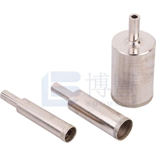 Diameter 6~20mm,Electroplated diamond core drill bit,fine sand,thin-wall,deepened drilling bit,much longer bit,glass/jade