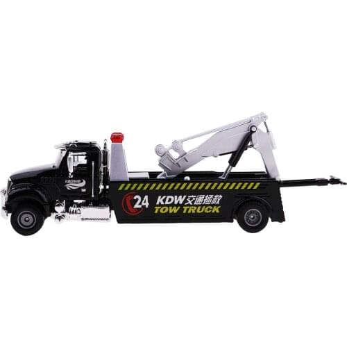 1/50 Diecast Tow Truck Model Toy Metal Wrecker Road Rescue Vehicle Model Truck Kids Gift