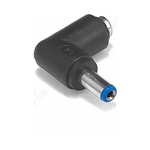 Right Angle DC Connector 5.5*2.1mm Female To 5.5*2.5mm Male Power Plug DC Jack Connector For Power Supply Adapter