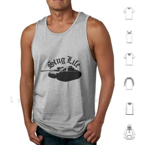 The Stug Life tank tops vest sleeveless Stug Tanks World Of Tanks Wot Germany Wwii Ww2 World War