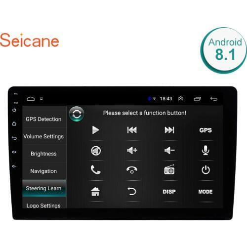 Seicane 9" Android 9.1 2Din Universal Car Radio Touchscreen GPS Multimedia Player For TOYOTA Nissan Kia RAV4 Honda VW Hyundai