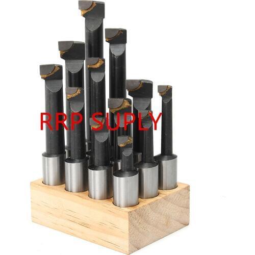 18mm 12pcs Carbide tipped boring bar set for F1-18 boring head (Diameter 75mm)