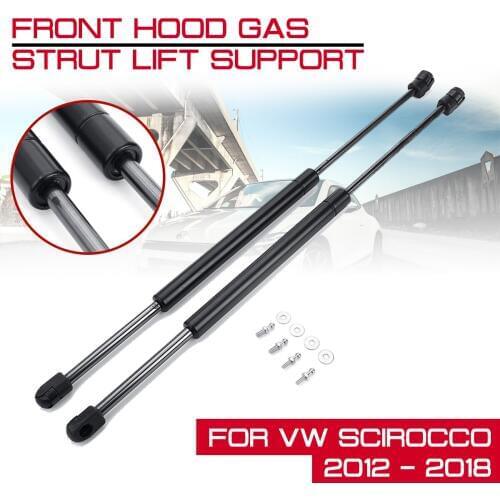 Car Front Engine Cover Bonnet Hood Shock Lift Struts For VW SCIROCCO 2012 2014 2016 - 2018 Bar Support Rod Arm Gas Spring