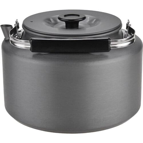 2L Outdoor Water Kettle Camping Picnic BBQ Teapot Coffee Hhanging Pot Portable Teapot