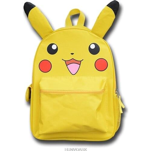 Pokemon Pikachu Backpack kids Pokemon Cartoon Kawaii School Bags Large Capacity Travel Bag For Boys Girls Mochilas
