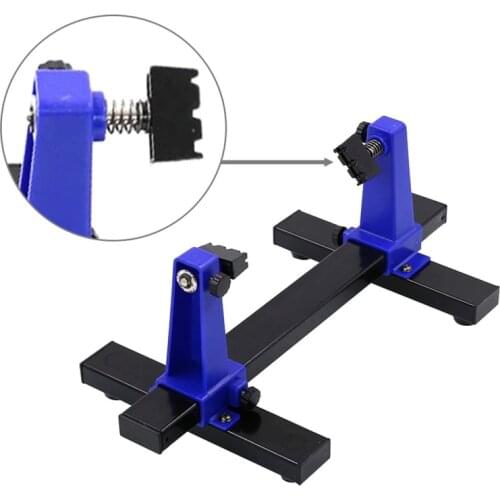 PCB Adjustable Soldering Clamp Holder 360 Degree Rotation Fixture Holder Printed Circuit Board Jig For Soldering Repair
