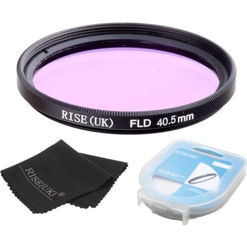 RISE(UK)40.5mm FLD Lens Filter + case +cloth For Nikon Canon sony DLSR camera