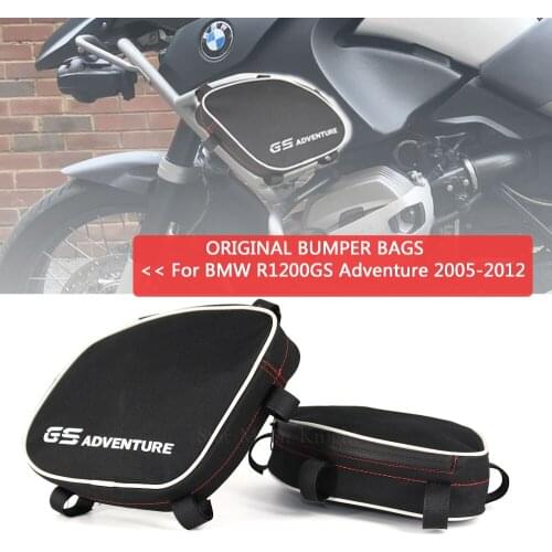 For BMW R1200GS Adventure R 1200 GS Motorcycle Frame Crash Bars Waterproof Bag Original Bumper Repair Tool Placement Bag 2005