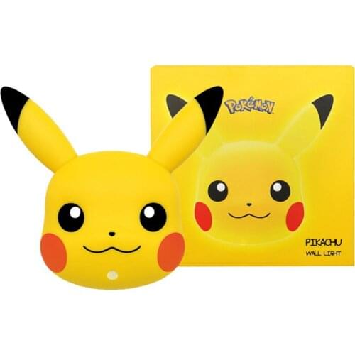 Pokemon Anime Pikachu LED Night Light Kawaii Room Decor Intelligent Induction Corridor Light Cartoon Lovely Doll Christmas Gifts