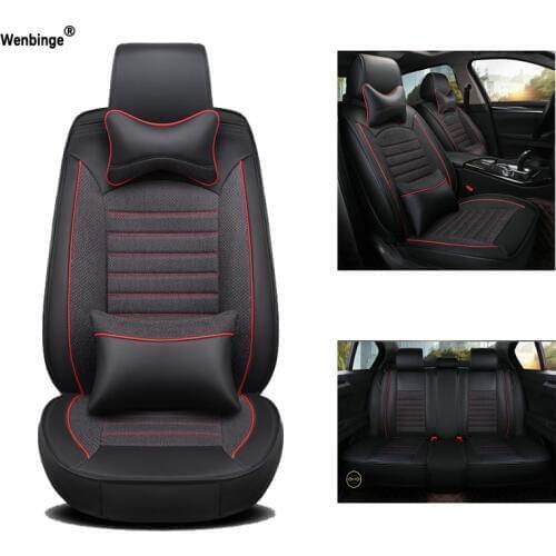 Universal Leather car seat cover For mazda Mazda 3 6 CX-5 CX7 323 626 M2 M3 M6 Axela Familia demio car accessories seat covers