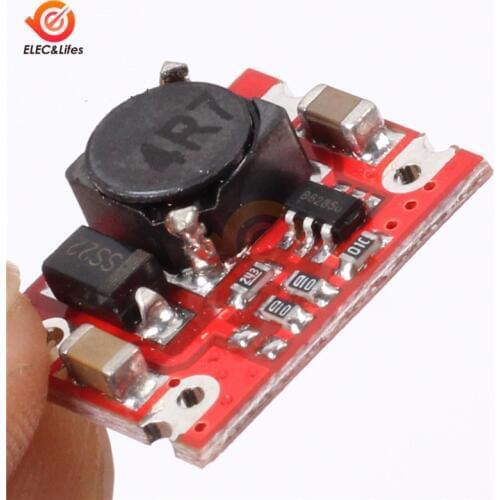 DC-DC 2V-5V to 5V Step Up Boost Power Supply Module Voltage Converter Board 2A Fixed Output For Dry Lithium Battery Board DIY