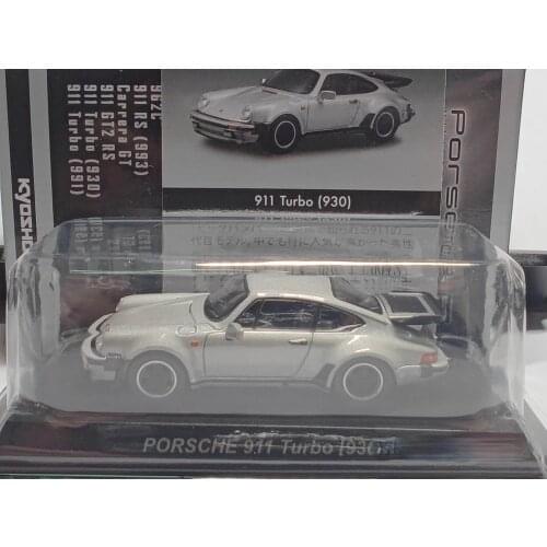 1/64 Kyosho Alloy car Porsche 911 930 turbo silver