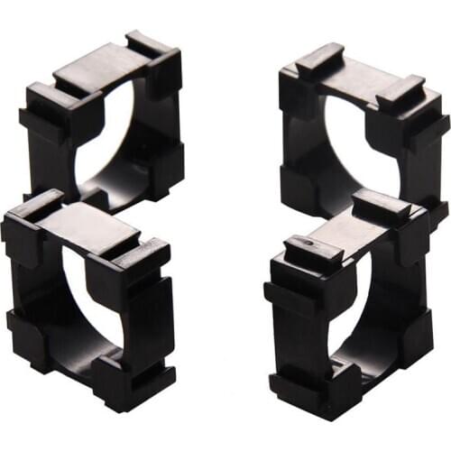 100pcs 18650 Battery Pack Spacer Radiating Shell Plastic Holder Bracket 18.m