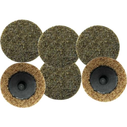 25Pcs 2 inch Roloc Sanding Discs Coarse Grit R-Type Surface Conditioning Discs