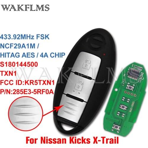 4Buttons 315Mhz Car Smart Remote key Fob For Nissan Maxima Sentra 2007 2008 2009 2010 2011 2012 CWTWBU735 1788D-FWBIU735