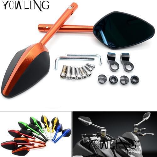 Aluminum Mirror Accessories Motorcycle Side Rearview Mirrors For 390 690 SMC 950 200 125 1290 990 Super R SMT SMR