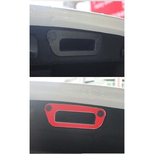 Angelguoguo Car trunk handle handle trim For Mercedes-Benz new C-class GLC class