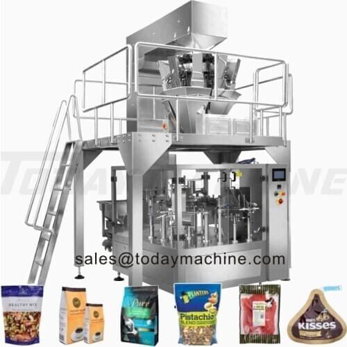 Automatic Pre-Made Zipper Bag Packing Machine