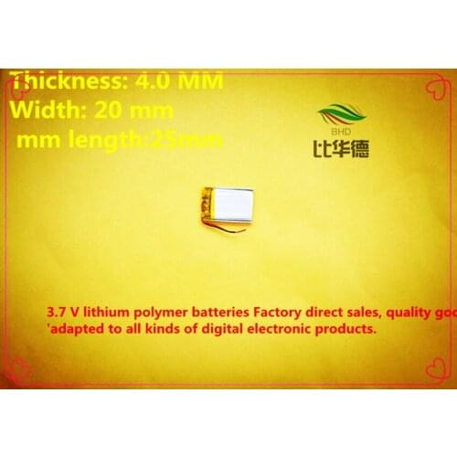 Free shipping)(5pieces/lot)042025 150mah lithium polymer battery quality goods quality of CE FCC ROHS certification authority