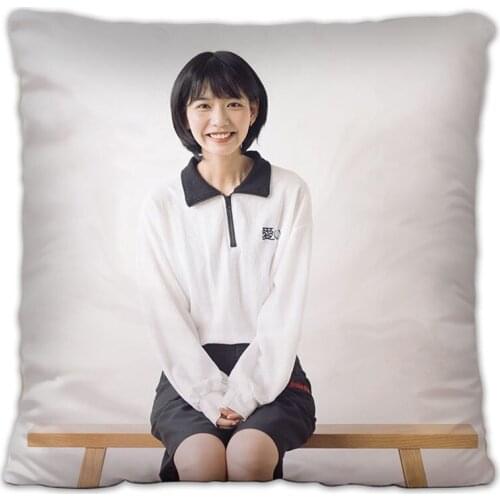 Landlords Cat Wu Peilin Wang Xinyi Pillowcase Pretty Scholar Yu Lexuan Same Paragraph Star Photo Poster Cushion Cover Souvenir