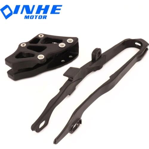 Motocross Dirt Bike Red Swingarm Chain Guide Guard With Chain Slider Guard Protector For Honda CR CRF 125 250 450 R X 2000-2007
