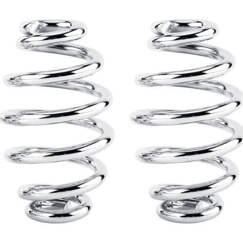 Motorcycle 1 Pair 3" Steel Solo Seat Barrel Springs For Harley Chopper Bobber Motor Accessories