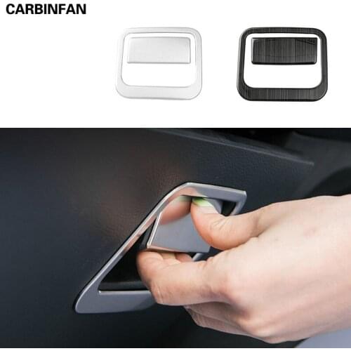 Stainless steel Co-driver Storage Glove Box Handle Modification Cover Sticker For Toyota Corolla E210 2019 2020 C1728
