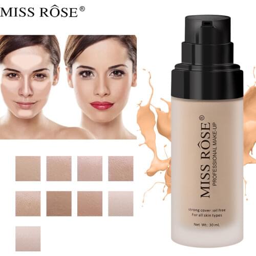 LULAA Makeup Foundation Liquid Long-lasting Full Coverage Face Concealer Base Matte Cushion Foundation Cosmetic BB CC Cream