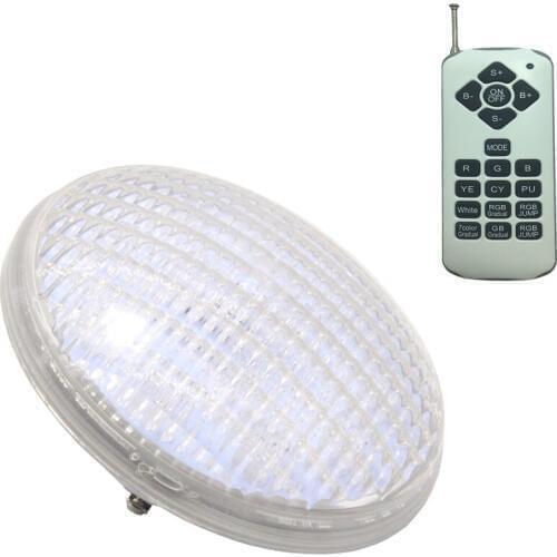 PAR56 Pool 12V 18W 22W 36W 45W 54W IP68 LED Underwater Light Piscina RGB FB Colored Multicolor Warm White Cold White