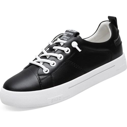 Round-Toe Flat Low-Top Shoes Lace-Up Solid Color Sneakers WomenS Platform Shoes