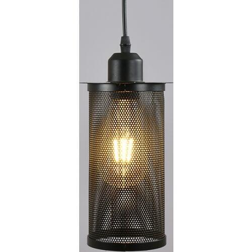 Retro Metal Mesh Industrial Pendant Light Loft Net Aisle Hanging Light Porch For Bar Living Dining Room Hallway LED Pendant Lamp