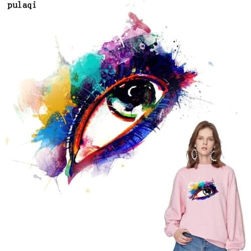 Pulaqi DIY Fashion Girl Ironing Sticker Heat Transfers Vinyl Thermal Iron on Transfer for Clothes Firm Friendship For Kids Badge